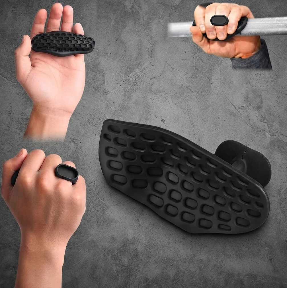 GripLock Silicone Lifting Pads – No-Slip Grip for Pull-Ups & Deadlifts